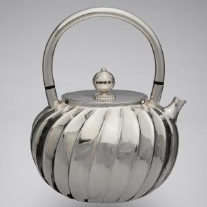 煎茶道具 洗瓶 銀瓶 銀燻 約500ml : 茶道具いまや静香園 - 通販