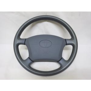 ランクル FZJ80G 80系 後期 純正 革 ステアリング ハンドル エアバック