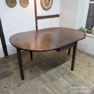イギリス アンティーク 家具 ダイニングテーブル ドローリーフテーブル