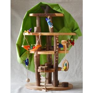 ツリーハウス クライン」ドールハウス 木製玩具マジックウッド社
