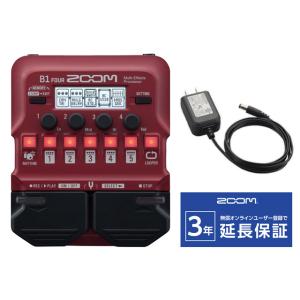ズーム（zoom） ZOOM B1 FOUR ベースエフェクター : マークス