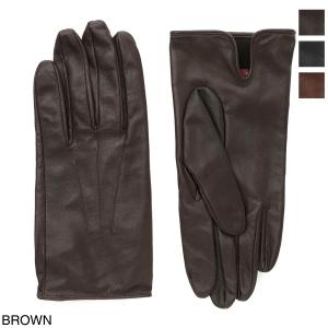 ダンヒル dunhill 手袋 レザー ブラウン ブランド小物 ファッション