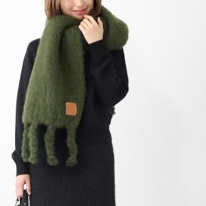 LOEWE（ロエベ） ウール＆カシミヤ アナグラム チェッカーボード