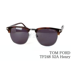 TOM FORD EYEWEAR サングラス TF248 05N Henry サーモント ボストン