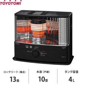 TOYOTOMI（トヨトミ） 反射形石油ストーブ RC-W36N ブラック