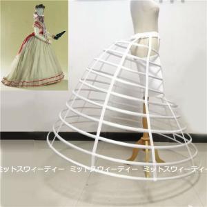 パニエ ドレス用 鳥かごパニエ 豪華に クリノリンドレス用 : フル