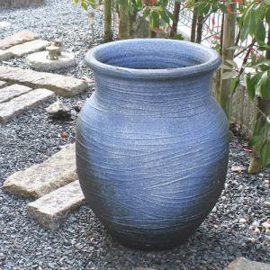 ポイント15倍]信楽焼 大きな 花瓶 金彩 25号 おしゃれ 大壺 つぼ ツボ