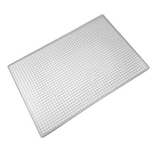 10枚セット 焼き網 約30×45cm バーベキュー網 長方形 鉄・亜鉛メッキ