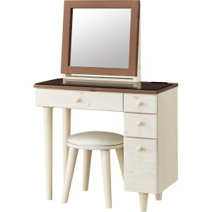 ニトリ（NITORI） 三面鏡ドレッサー(DR-007 WW) 鏡台 ミラー : ニトリ