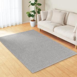 ニトリ（NITORI） やわらかシャギーラグ(185X185 MO SR004) 無地