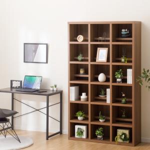 ニトリ（NITORI） オープン本棚 (73 BS005 LBR) 書棚 ラック シェルフ