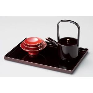 お屠蘇セット 屠蘇器 おとそセット 越前漆器 酒器 和食器 黒塗り 沈金