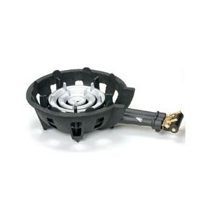 タチバナ製作所 鋳物コンロ(ハイカロリータイプ) 二重羽根付 種火無し