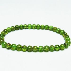 GOLD STONE モルダバイト ブレスレット 8mm 鑑別書付き 正真正銘 本物