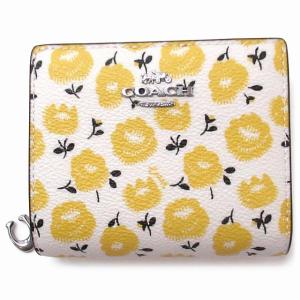 COACH コーチ 財布 カードケース マルチケース デニム 花柄 リスト