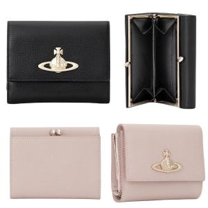 ヴィヴィアンウエストウッド 口金三つ折り財布 レディース 折り財布 本