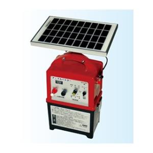 電気柵 動物よけ ソーラー電気柵 菜園用アニマルバスター100mセット 1