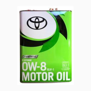 トヨタ（TOYOTA） トヨタ純正 エンジンオイル GLV−1 0W−8