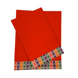 35号用七段用緋毛氈 フェルトン素材 フチなし 段掛け 赤 毛せん もう