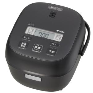 タイガー魔法瓶 IHジャー炊飯器 炊きたて 3合 スチールブラック JPF