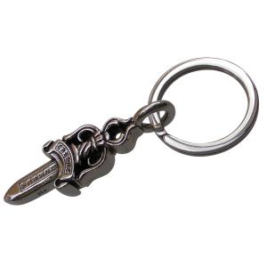 CHROME HEARTS KEY CHAIN SHORT CLASSIC CLIP w/DAGGER クロムハーツ