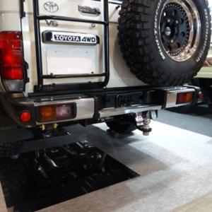 ランドクルーザー76/79用専用 リア牽引フック バージョンIII : シュー