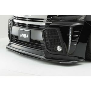 30ヴェルファイア前期Zグレード フロントリップスポイラーVer2 FRP未