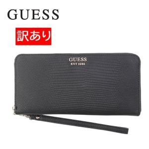 GUESS（ゲス） 財布 VG719046 BLACK GUESS ラウンドファスナー財布 長