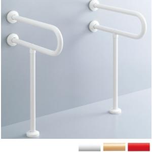 LIXIL（リクシル） 各種施設に ステンレス製大便器用手すり 壁床固定