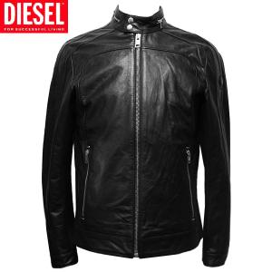DIESEL（ディーゼル） レザージャケット メンズ ライダースジャケット