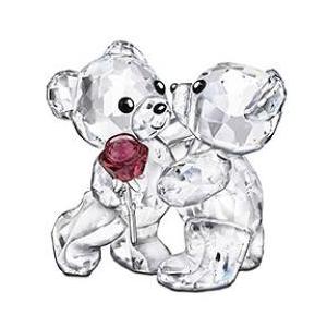 SWAROVSKI（スワロフスキー） クリスベア 『あなたのために（ローズ