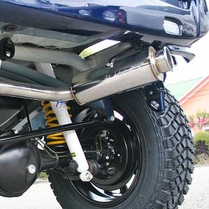 ジムニー スープアップ ステンレスフロントパイプ JB23-2~7型 タニグチ