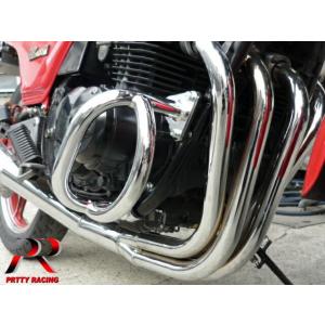 HONDA CBR400F エンジンガード 黒 : PRETTYRACING Yahoo!ショップ