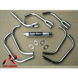プリティー SUZUKI GSX400F 42.7π (改タイプ1) PRETTY管 マフラー