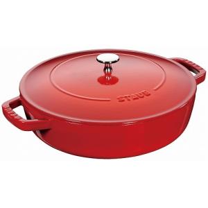 公式販売店 STAUB ブレイザー ソテーパン 28cm 生涯保証 ストウブ