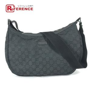 GUCCI（グッチ） ブラック 黒 GGキャンバス/レザー 113019 トート