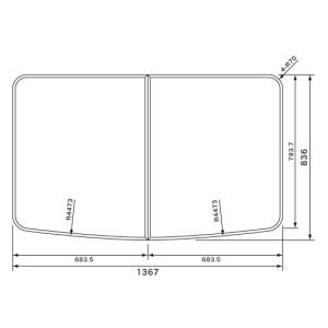 Panasonic（パナソニック） 風呂ふた GVR1174UD (RSJ78HN1Y) 断熱組