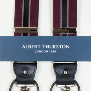 アルバートサーストン ALBERT THURSTON サスペンダー Y型 ブラック L