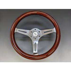 クラシックタイプ ステアリング 33パイ ウッド 茶木目調 CLASSIC-TYPE