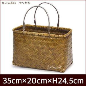 型番647 竹かご 竹かごバッグ 市場かご 一貫張り 一閑張り 材料 かご
