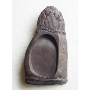 端渓硯 老坑 113×80×22mm 古雲硯 一点物 すずり : 書道用品 緑風店