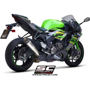 M4 Exhaust ZX-6R 2009-2026 スリップオン GP19 ブラック KA6922-GP19