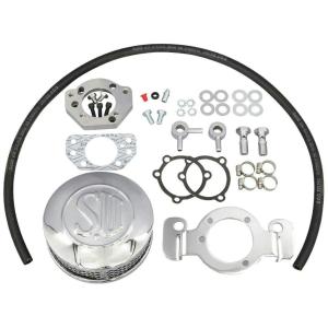 S&S製ハーレー エアクリーナーカバー 5128071 社外 中古 バイク 部品