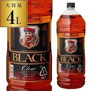 ブラックニッカ クリア 【4本まで1梱包】 ニッカ 4L(4000ml