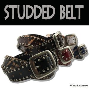 monkey time BEAUTY＆YOUTH UNITED ARROWS ベルト スタッズ レザー