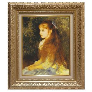 イレーヌ・カーン・ダンヴェルス嬢の肖像（ルノアール） F6号 : 陶芸