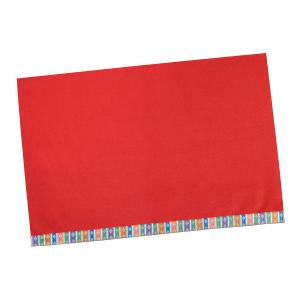 35号用七段用緋毛氈 フェルトン素材 フチなし 段掛け 赤 毛せん もう