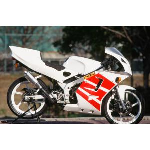 ORM 製 ホンダ NS-1 右2本出し チャンバー ボアアップ対応 アルミ