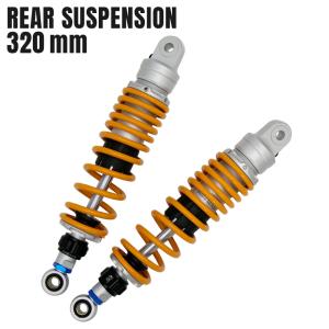 サスペンション ゼファー ZRX バリオス2 320mm 黒×金 スパナ/カーラー