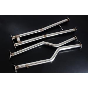 スリーキャッツ製 JZS171 17クラウン ターボ 底上げ 中間パイプ